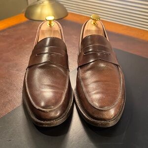 Brooks Brothers Dark Brown Leather Loafers